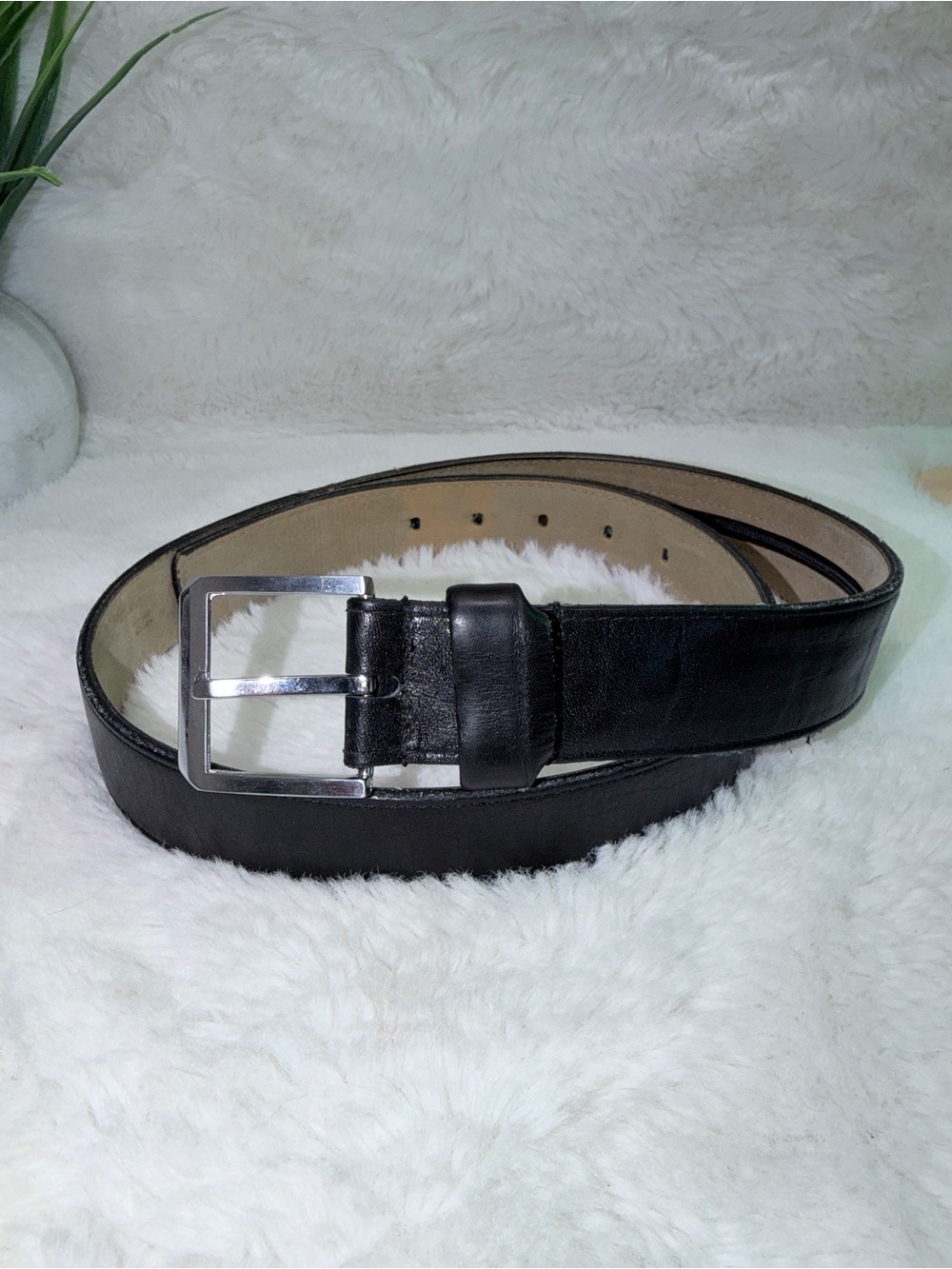 Hidden Money/Jewelry Pocket Travel Belt with Silver Buckle 1 Inch Wide 🔥